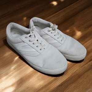 Tretorn Women's White Canvas Sneakers